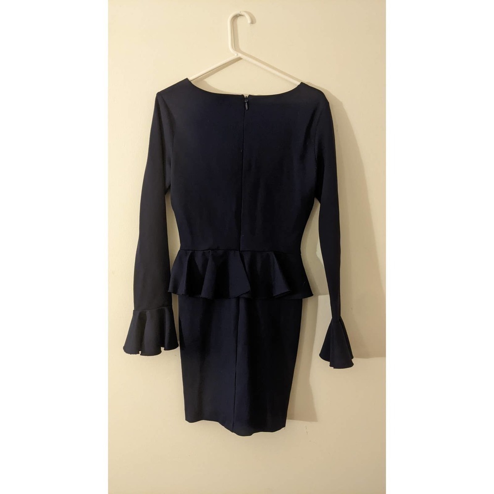 Nicole Miller Navy Blue Ponte Mini Dress NWT, Small - Picture 2 of 13